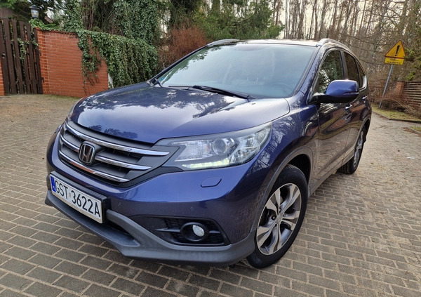 Honda CR-V cena 69900 przebieg: 179985, rok produkcji 2013 z Stalowa Wola małe 596